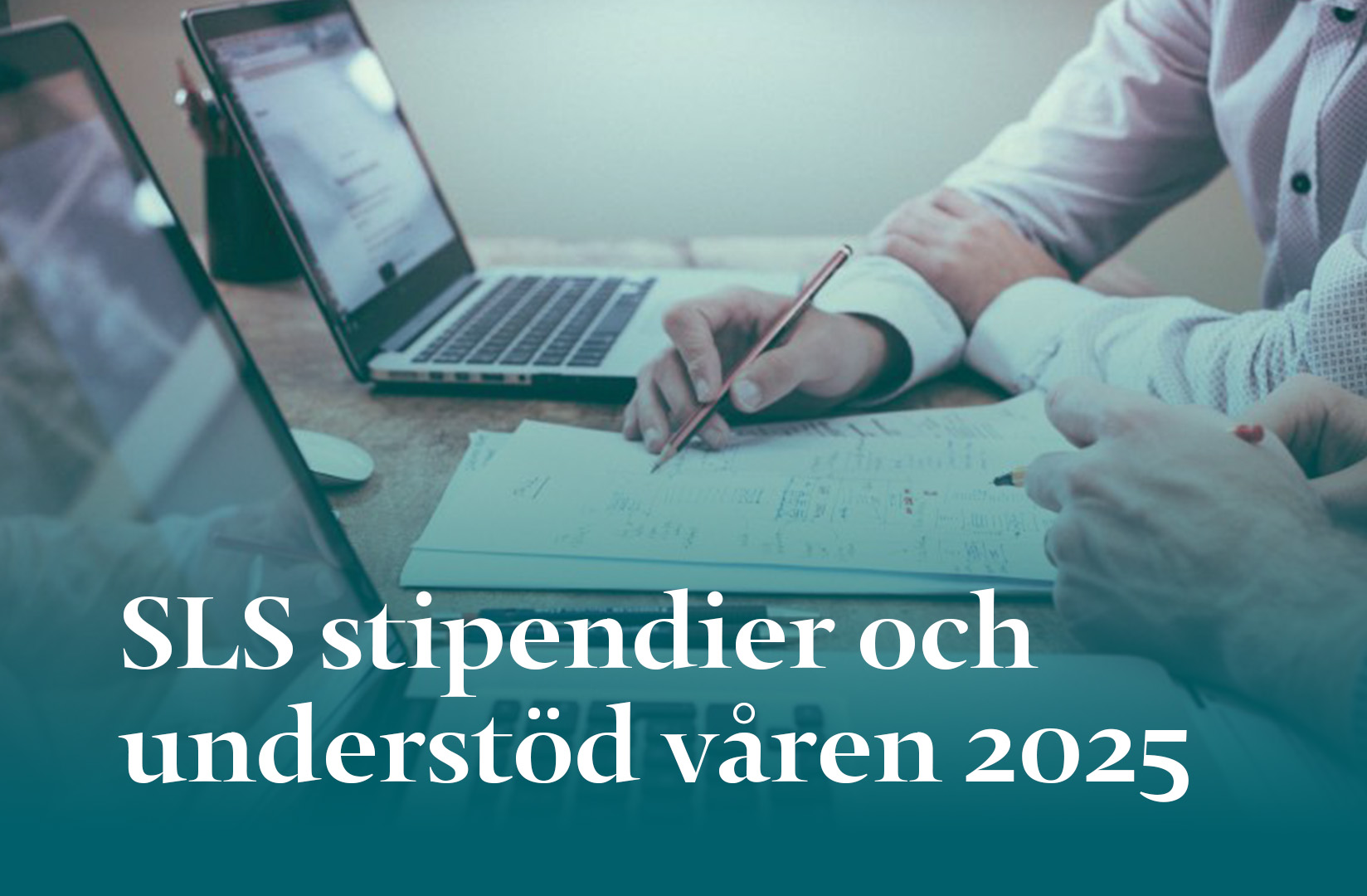 Ansök om SLS stipendier och understöd 1–28.2.2025