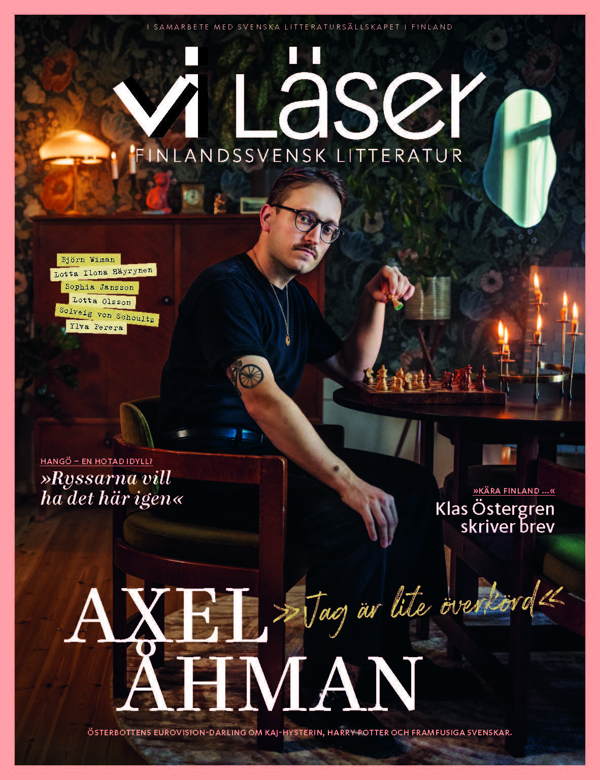 Nytt finlandssvenskt nummer av tidningen Vi Läser