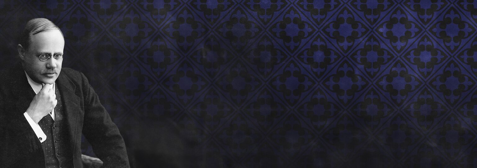 Porträtt av en man som ser betänksam ut